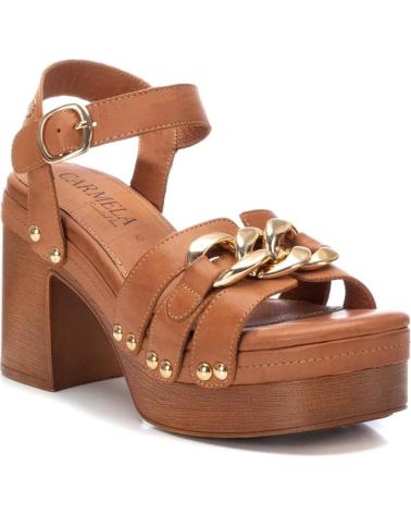 Sandali per Donna carmela 160786 SANDALIAS DE MUJER CAMEL PIEL CAMEL