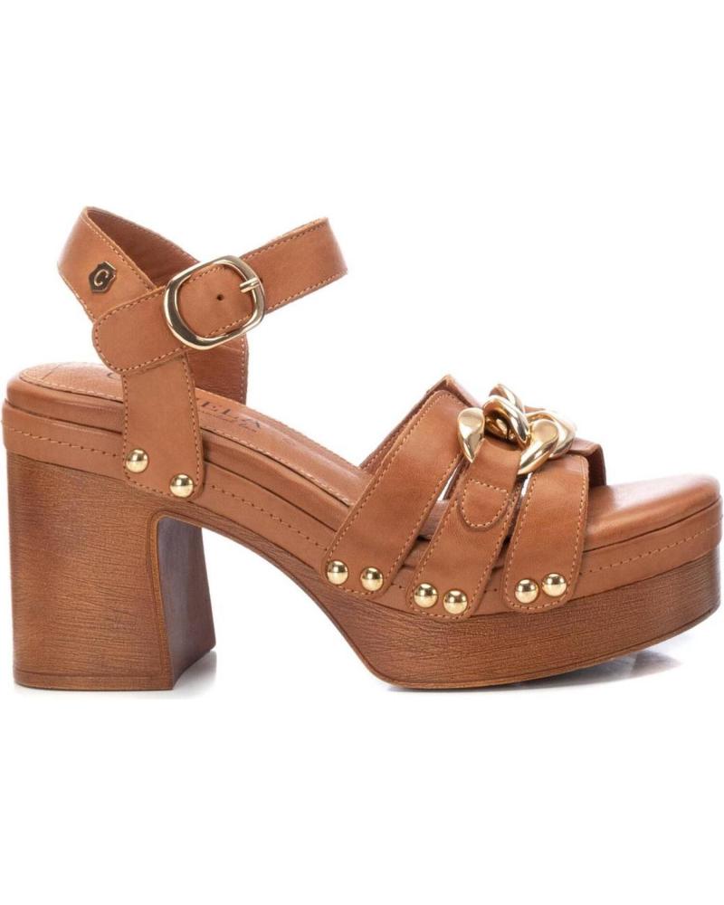 Sandali per Donna carmela 160786 SANDALIAS DE MUJER CAMEL PIEL CAMEL