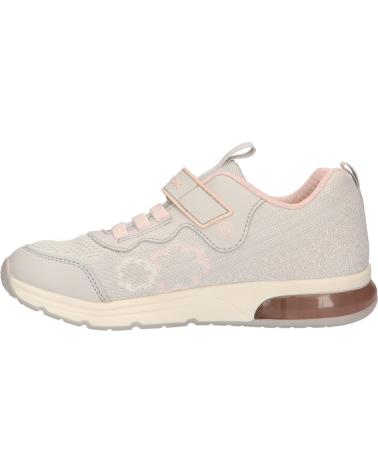 Sapatilhas de Mulher e Menina GEOX J928VA 0006K J SPACECLUB C1296 LT GREY