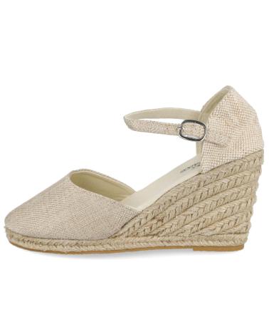 Woman Sandals BUBBLE BOBBLE Q-9 ALPARGATAS ESPARTO MUJER NATURAL