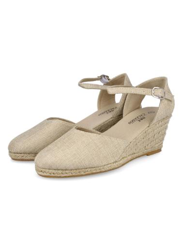 Sandalias de Mujer BUBBLE BOBBLE 088-7 ALPARGATAS ESPARTO MUJER NATURAL