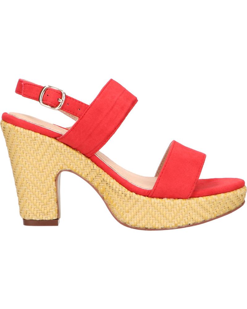 Sandales pour Femme MARIA MARE 67452 C3213 AFELPADO ROJO