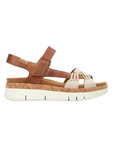 SANDALIA PIKOLINOS PALMA W4N-0968C1 CON CUÑA NEGRO