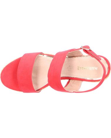 Sandales pour Femme MARIA MARE 67452 C3213 AFELPADO ROJO