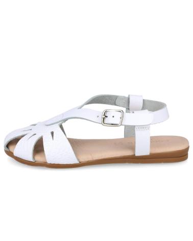 Sandals-De-Mujer-BUBBLE-BOBBLE-15084-G-SANDALIAS-PLANAS-NINA-BLANCO