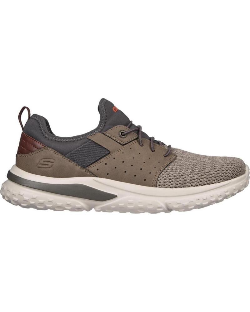 Scarpe sport per Uomo SKECHERS SOLVANO MARRóN