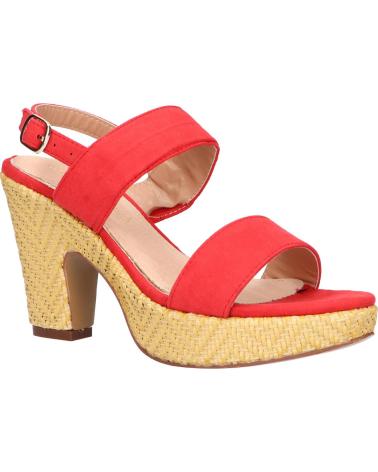 Sandales pour Femme MARIA MARE 67452 C3213 AFELPADO ROJO