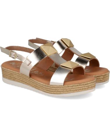 Sandali per Donna OH MY SANDALS 5159 SANDALIAS PLANAS MU CHAMPAGNE