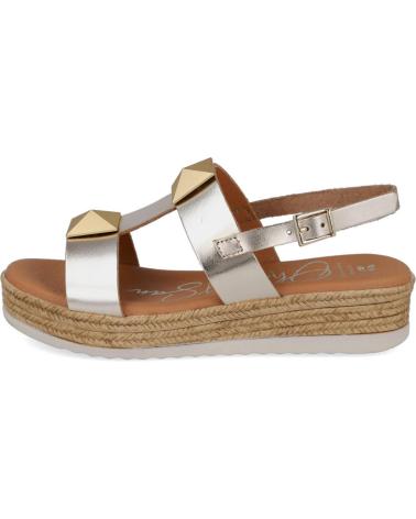 Sandali per Donna OH MY SANDALS 5159 SANDALIAS PLANAS MU CHAMPAGNE