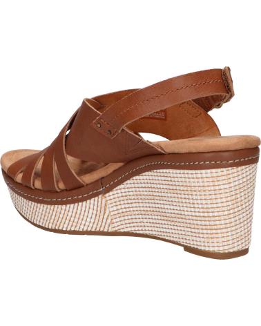 Sandalias de Mujer CLARKS 26171533 ELLERI GRACE TAN LEATHER