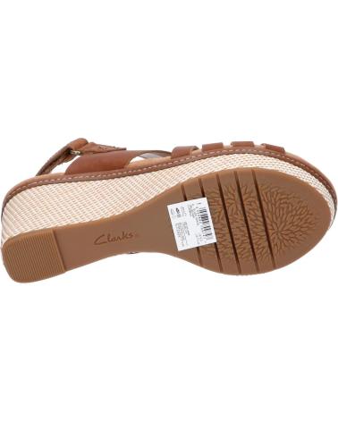 Sandalias de Mujer CLARKS 26171533 ELLERI GRACE TAN LEATHER