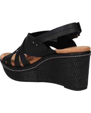 Sandalias de Mujer CLARKS 26171531 ELLERI GRACE BLACK LEATHER