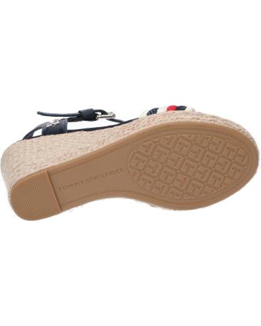 Sandalias de Mujer TOMMY HILFIGER FW0FW07086 CORPORATE WEDGE DW6 SPACE BLUE