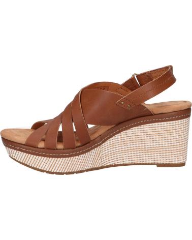 Sandalias de Mujer CLARKS 26171533 ELLERI GRACE TAN LEATHER