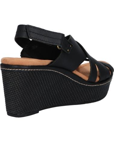 Sandalias de Mujer CLARKS 26171531 ELLERI GRACE BLACK LEATHER