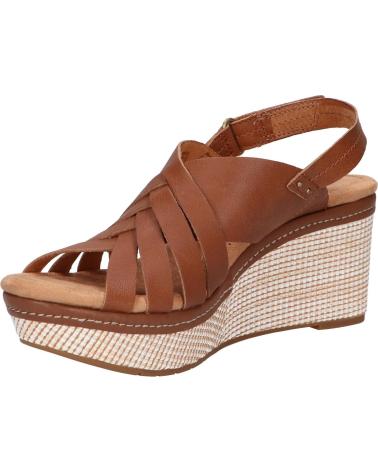 Sandalias de Mujer CLARKS 26171533 ELLERI GRACE TAN LEATHER