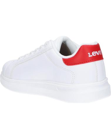 Scarpe sport per Bambina e Bambino LEVIS VELL0050S ELLIS 0079 WHITE RED