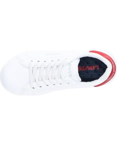 Scarpe sport per Bambina e Bambino LEVIS VELL0050S ELLIS 0079 WHITE RED