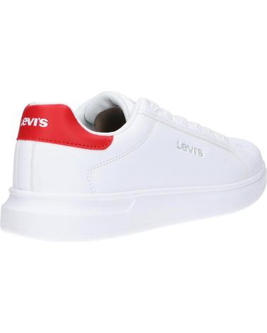 Scarpe sport per Donna e Bambina e Bambino LEVIS VELL0051S ELLIS 0079 WHITE RED