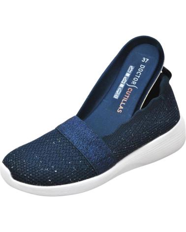 Sportivo per Donna D`CUTILLAS DOCTOR CUTILLAS - ZAPATOS DEPORTIVOS ESTILO MOCASIN PLANTI MARINO