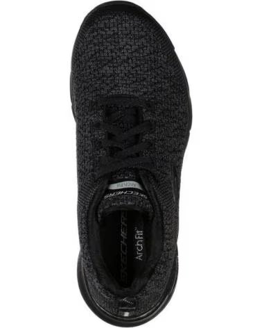 Zapatillas deporte pour Femme SKECHERS ZAPATILLAS PARA MUJER EN COLOR NEGRO NEGRO