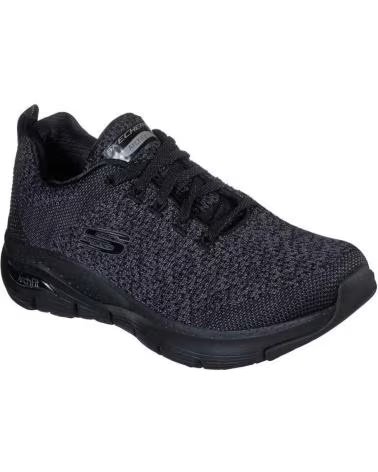 Zapatillas deporte pour Femme SKECHERS ZAPATILLAS PARA MUJER EN COLOR NEGRO NEGRO