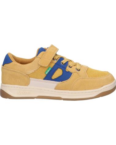 Sapatilhas de Menino KICKERS 928561-30 KIKOUAK 116 CAMEL MARINE