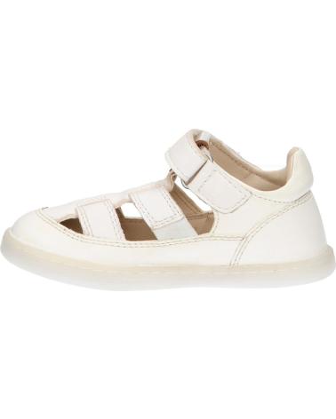 Sandalias de Niña y Niño KICKERS 894821-10 TRACTUS CUIR 32 BLANC METALLISE