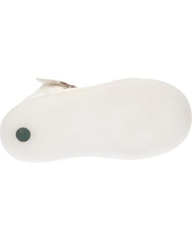 Sandalias de Niña y Niño KICKERS 894821-10 TRACTUS CUIR 32 BLANC METALLISE