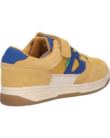 Sapatilhas de Menino KICKERS 928561-30 KIKOUAK 116 CAMEL MARINE