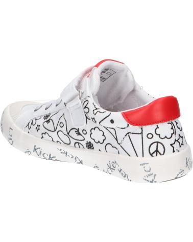 Sneaker-De-Niña-KICKERS-860867-30-GODY-CANVAS-31-BLANC-IMP