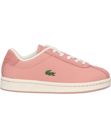 Sportschuhe für Mädchen und Junge LACOSTE 37SUC0011 MASTERS PW1 PNK-OFF WHT