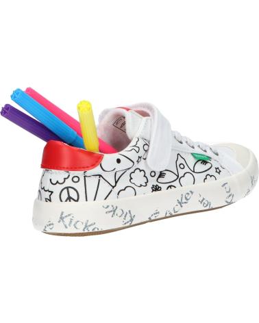 Sneaker-De-Niña-KICKERS-860867-30-GODY-CANVAS-31-BLANC-IMP