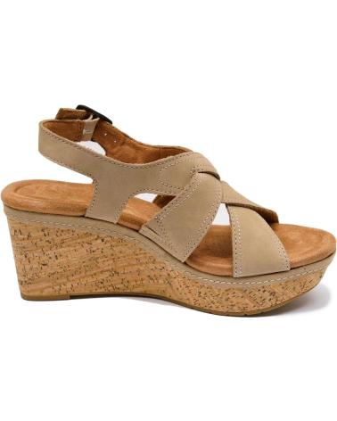 Sandales pour Femme CLARKS 26171443 ELLERI RAE NOUGAT CUERO