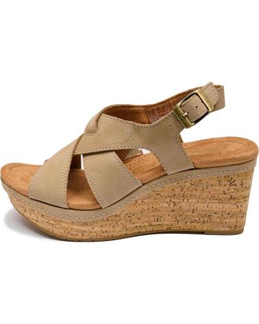 Sandales pour Femme CLARKS 26171443 ELLERI RAE NOUGAT CUERO
