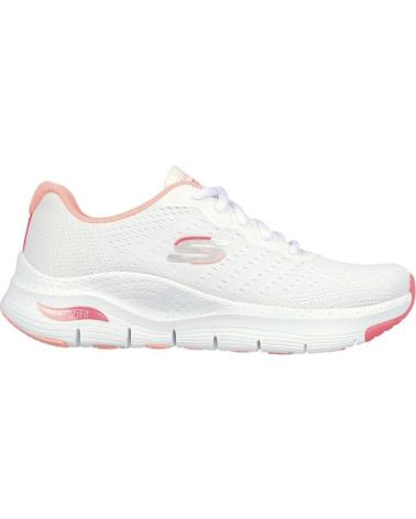 Zapatillas deporte de Mujer SKECHERS ZAPATILLAS ARCH FIT - INFINITY COOL PARA MUJER EN COLOR BLAN BLANCO