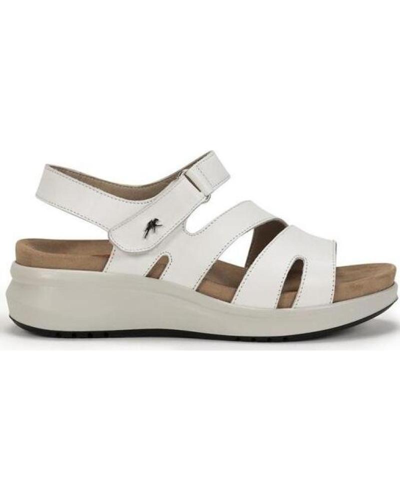 Sandali per Donna FLUCHOS SANDALIA YAGON BLANCA DE CAMEL