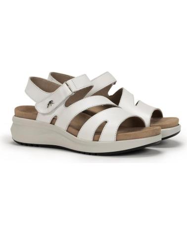 Sandali per Donna FLUCHOS SANDALIA YAGON BLANCA DE CAMEL