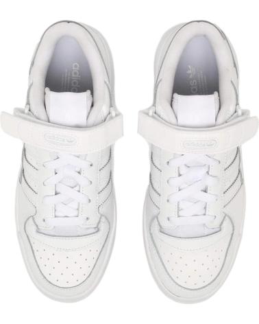 Sapatilhas de Menina e Menino adidas MODELO FORUM LOW J FTWW BLANCO