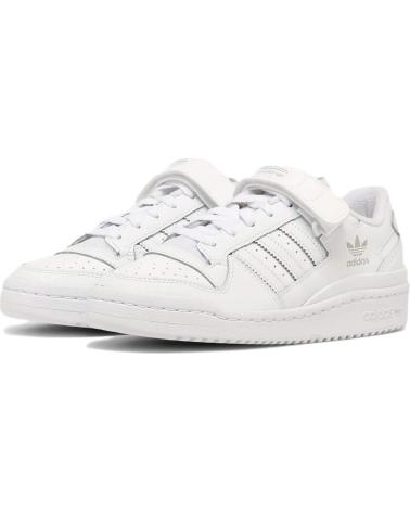 Sapatilhas de Menina e Menino adidas MODELO FORUM LOW J FTWW BLANCO