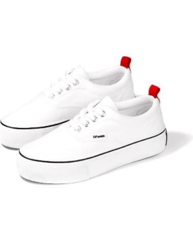 Zapatillas deporte de Mujer D FRANKLIN ZAPATILLAS LONA D FRANKLIN 20006 BLANCAS BLANCO