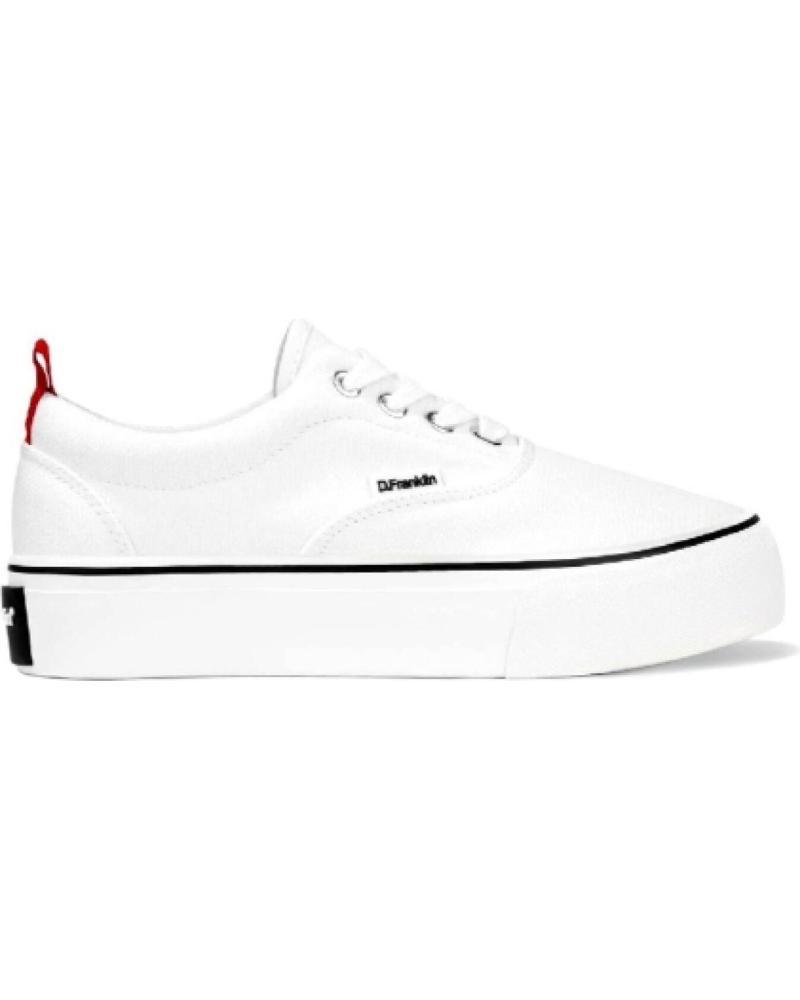 Zapatillas deporte de Mujer D FRANKLIN ZAPATILLAS LONA D FRANKLIN 20006 BLANCAS BLANCO