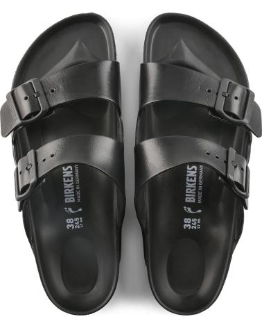 BIRKENSTOCK ARIZONA EVA SANDALS 129423 BLACK UNISEX BLACK