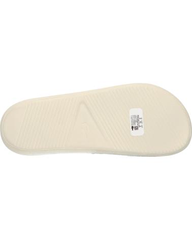Chanclas de Hombre LACOSTE 37CMA0021 CROCO SLIDE J18 NVY-OFF WHI