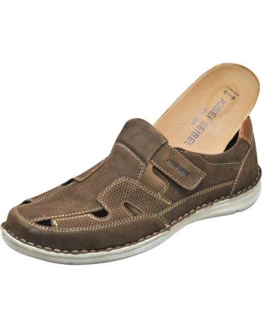 Sandalias de Hombre WESTLAND JOSEF SEIBEL 43635 ANVERS 81 SANDALIAS PLANTILLA EXTRAIBLE BRAUN