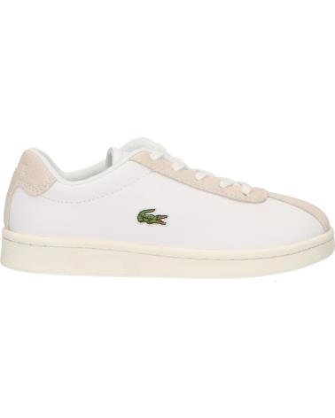 Scarpe sport per Bambina e Bambino LACOSTE 37SUC0011 MASTERS 65T WHT-OFF WHT