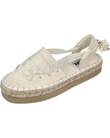 Woman and girl Sandals CONGUITOS NV556205 ALPARGATAS ESPARTO N BEIG