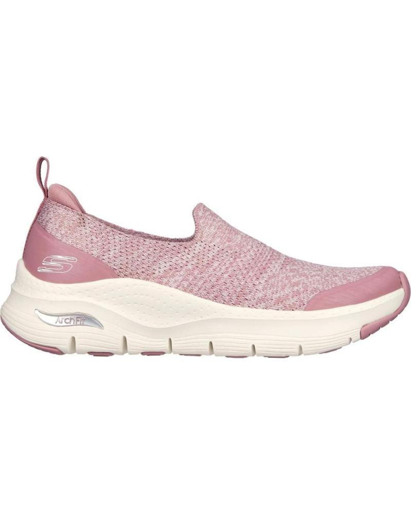 Sapatilhas de Mulher SKECHERS ZAPATILLAS ARCH FIT QUICK START PARA MUJER EN COLOR ROSA ROSA