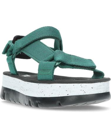 Sandálias de Mulher CAMPER SANDALIA ORUGA UP K200851 GREEN