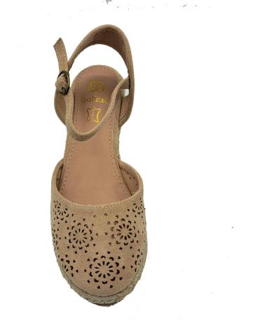 Woman Sandals BALLERI CANAMO CUNA BEIGE